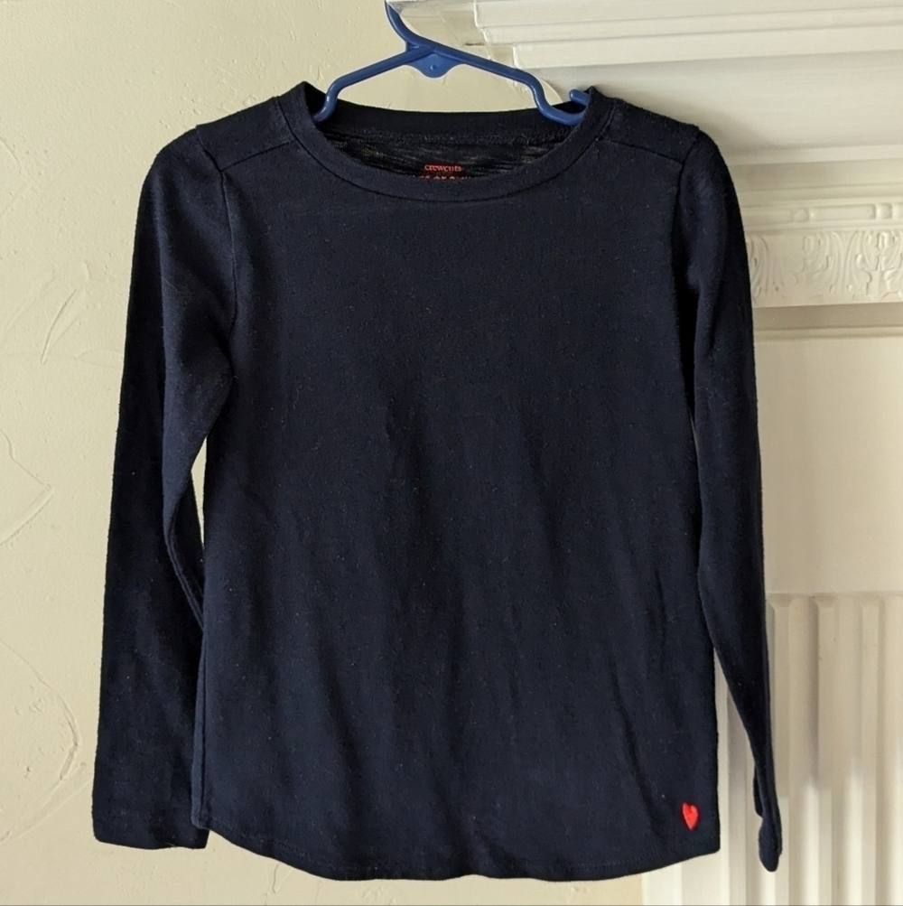 Crewcuts‎ | Navy Basic Longsleeve T-shirt